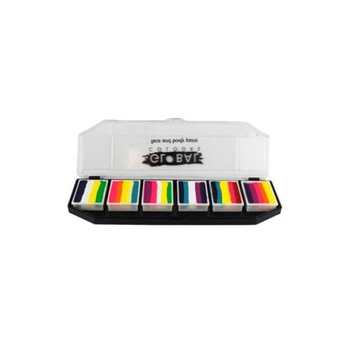 Arte Corporal Global | Paleta para Trazos 6 Colores a Elegir
