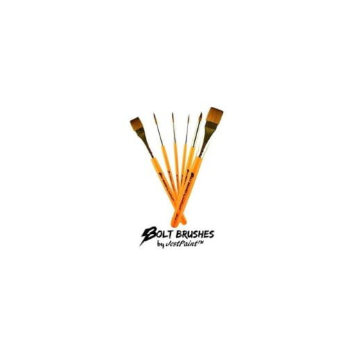 BOLT PINCELES PARA PINTAR CARAS DE JEST PAINT - JUEGO DE 6 PINCELES