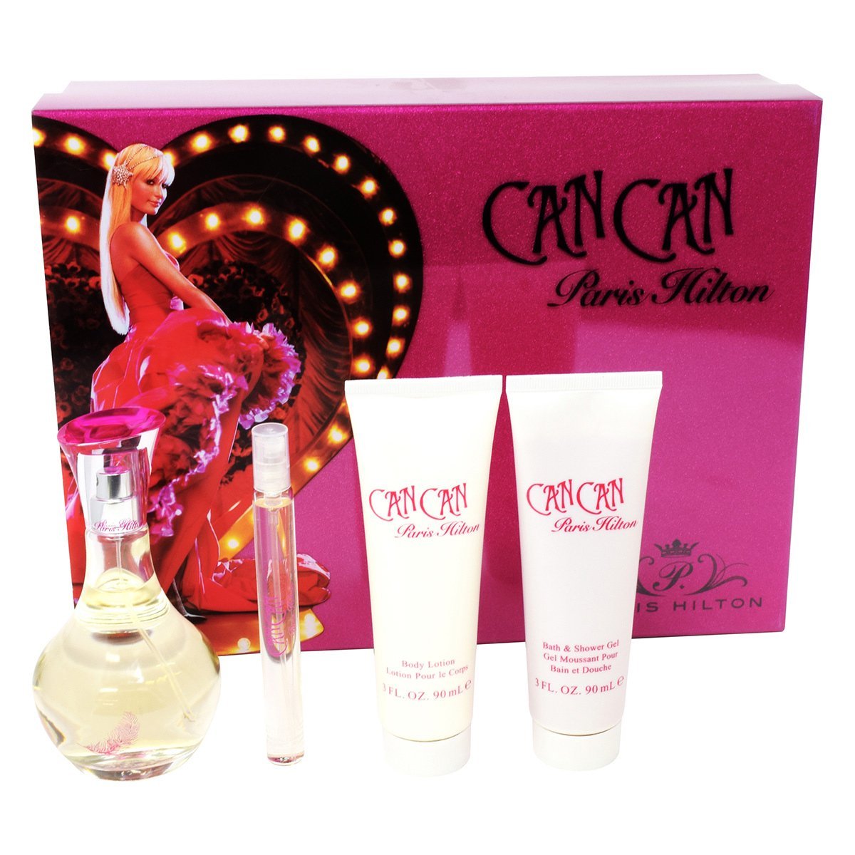 Estuche Paris Hilton Can Can Edp 100ml + Regalo Mujer - mundoaromasperfumes