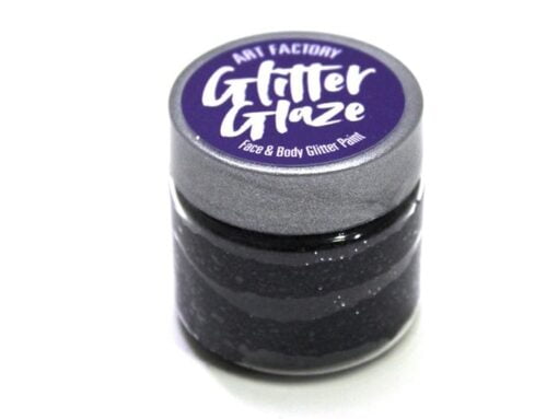 Glitter Glaze Face & Body Glitter Paint - Black - Image 2