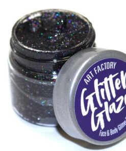 Glitter Glaze Face & Body Glitter Paint - Black