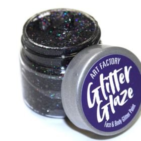 Glitter Glaze Face & Body Glitter Paint - Black
