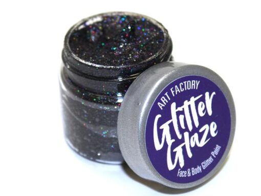 Glitter Glaze Face & Body Glitter Paint - Black