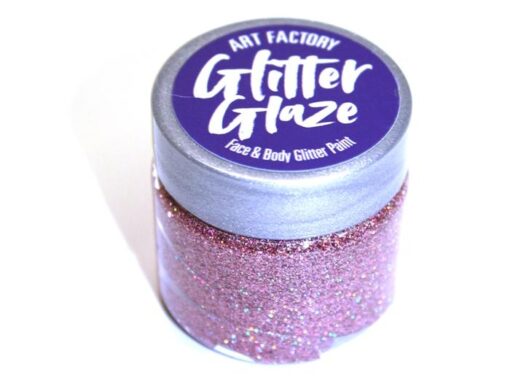 Glitter Glaze Face & Body Glitter Paint - Rose Gold - Image 2