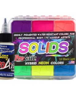 Pintura 100% Resistente al Agua - Paleta de Neón