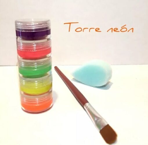 Torre De 5 Colores Neón De 20 Gr. Colibrix