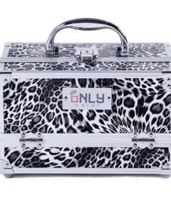 Maletin Only Cases Leopardo Blanco