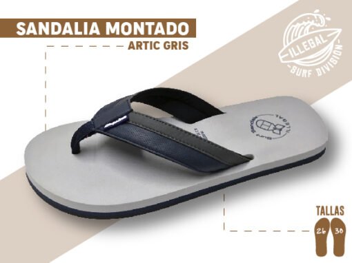 Sandalia Artic Gris