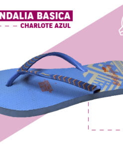 Sandalia Charlote Azul