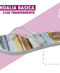 Sandalia Cloe Transparente