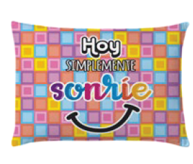 Cojín Sonrie