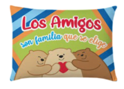 Cojín Amigos Ositos