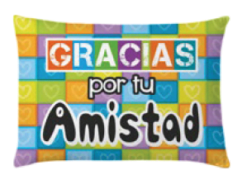 Cojín Amistad Rompecabezas