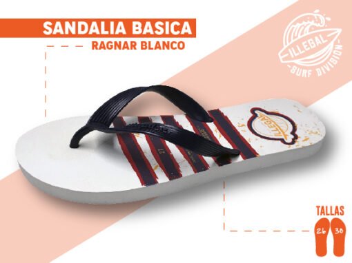 Sandalia Ragnar Blanco