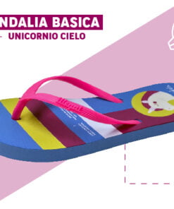 Sandalia Unicornio Cielo