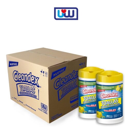 Cleandex Toalla Antibacterial, Caja 6pz - Image 2