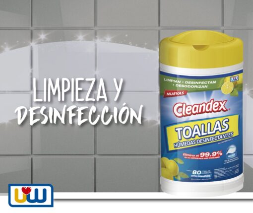 Cleandex Toalla Antibacterial, Caja 6pz - Image 4