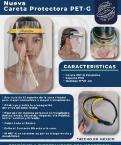 CARETA DE PROTECCION ANTIVIRAL TIPO SOLDADOR