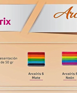 Arcoiris 6 colores Mate Colibrix 50g