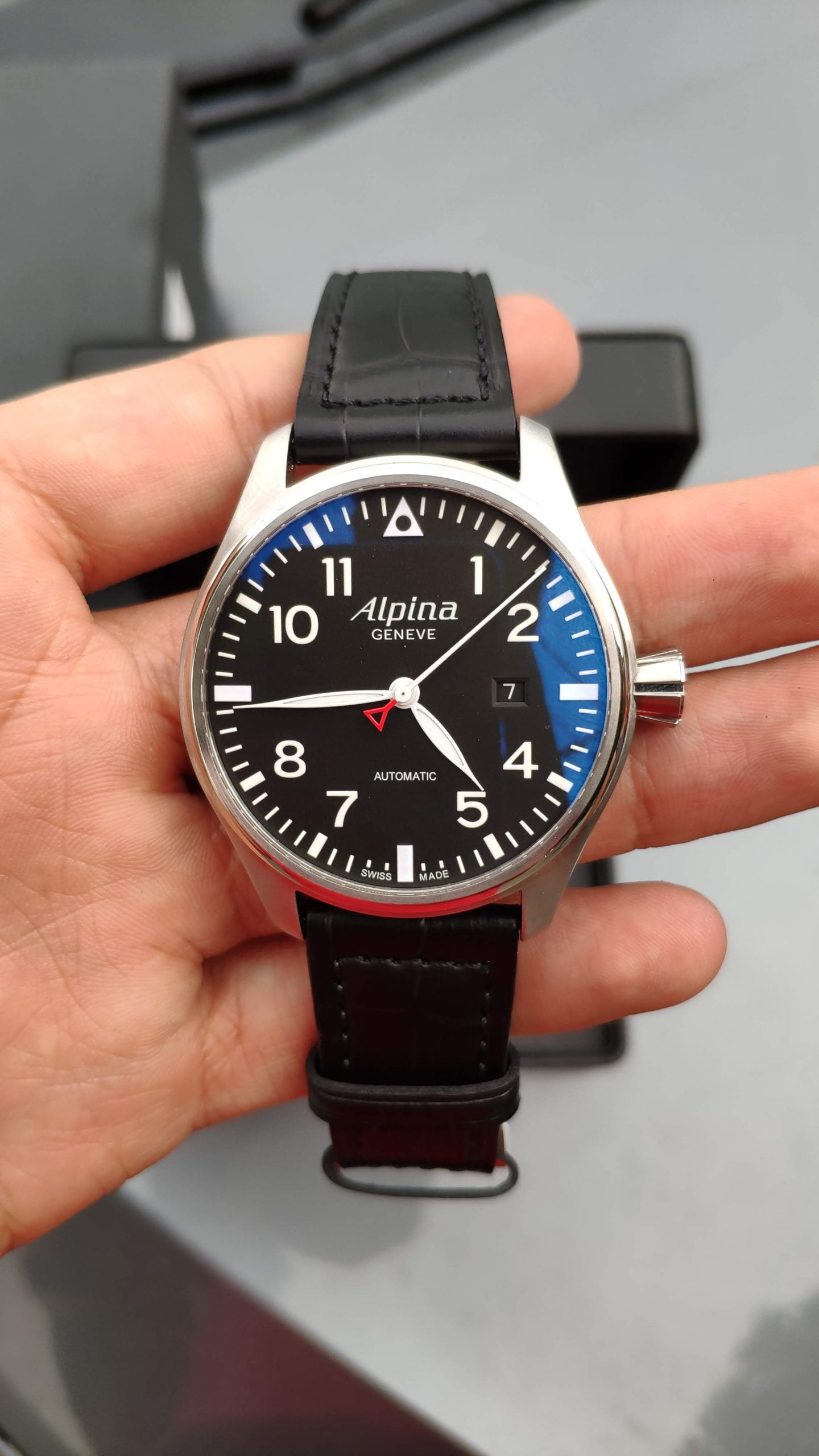 Alpina Geneve reloj para caballero 1883