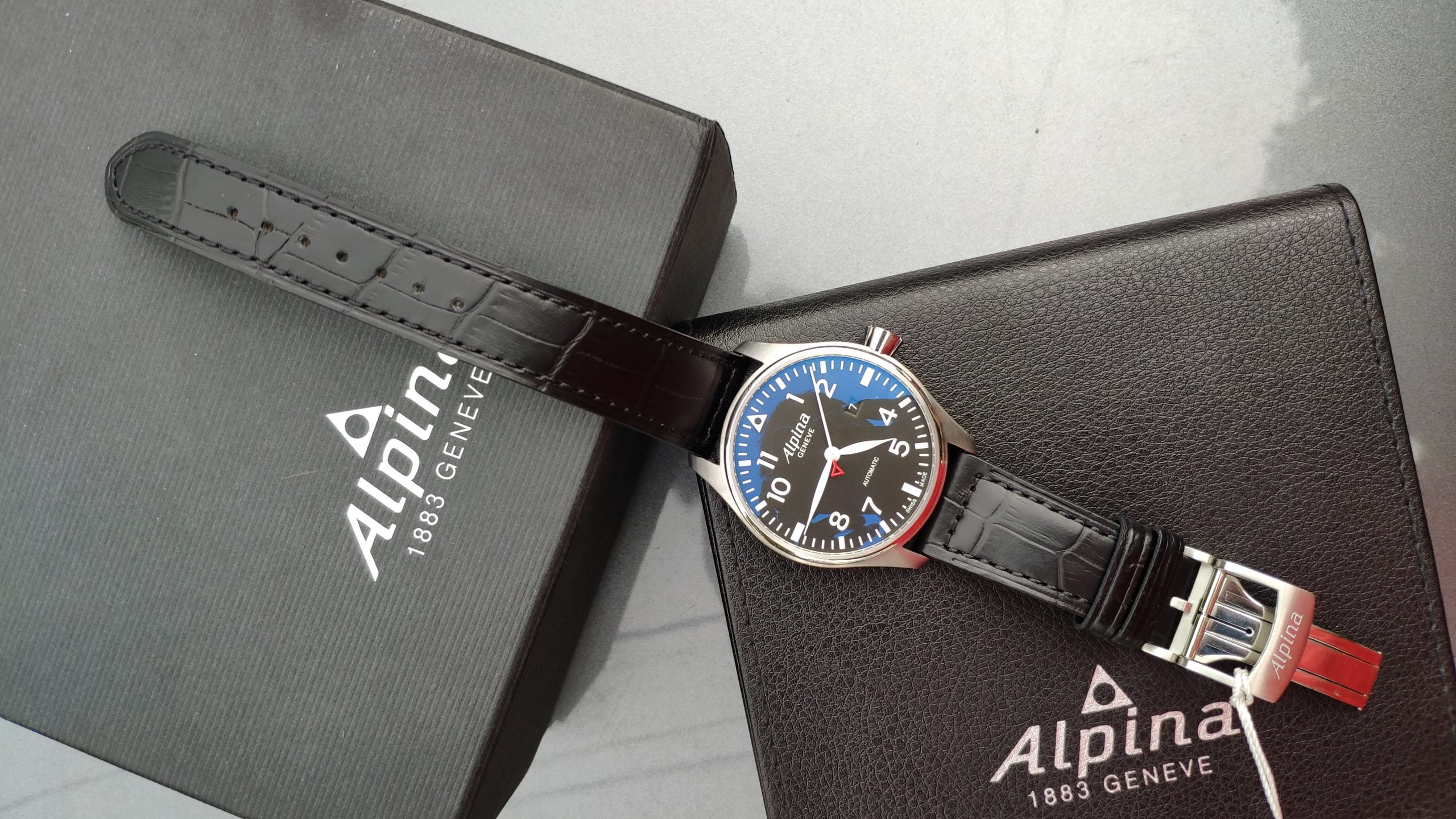 Alpina Geneve reloj para caballero 1883