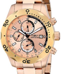 Invicta Specialty Cronógrafo Oro Rosa 17755