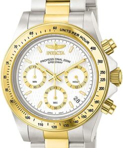 Invicta Speedway Plata/Oro/Blanco 9212