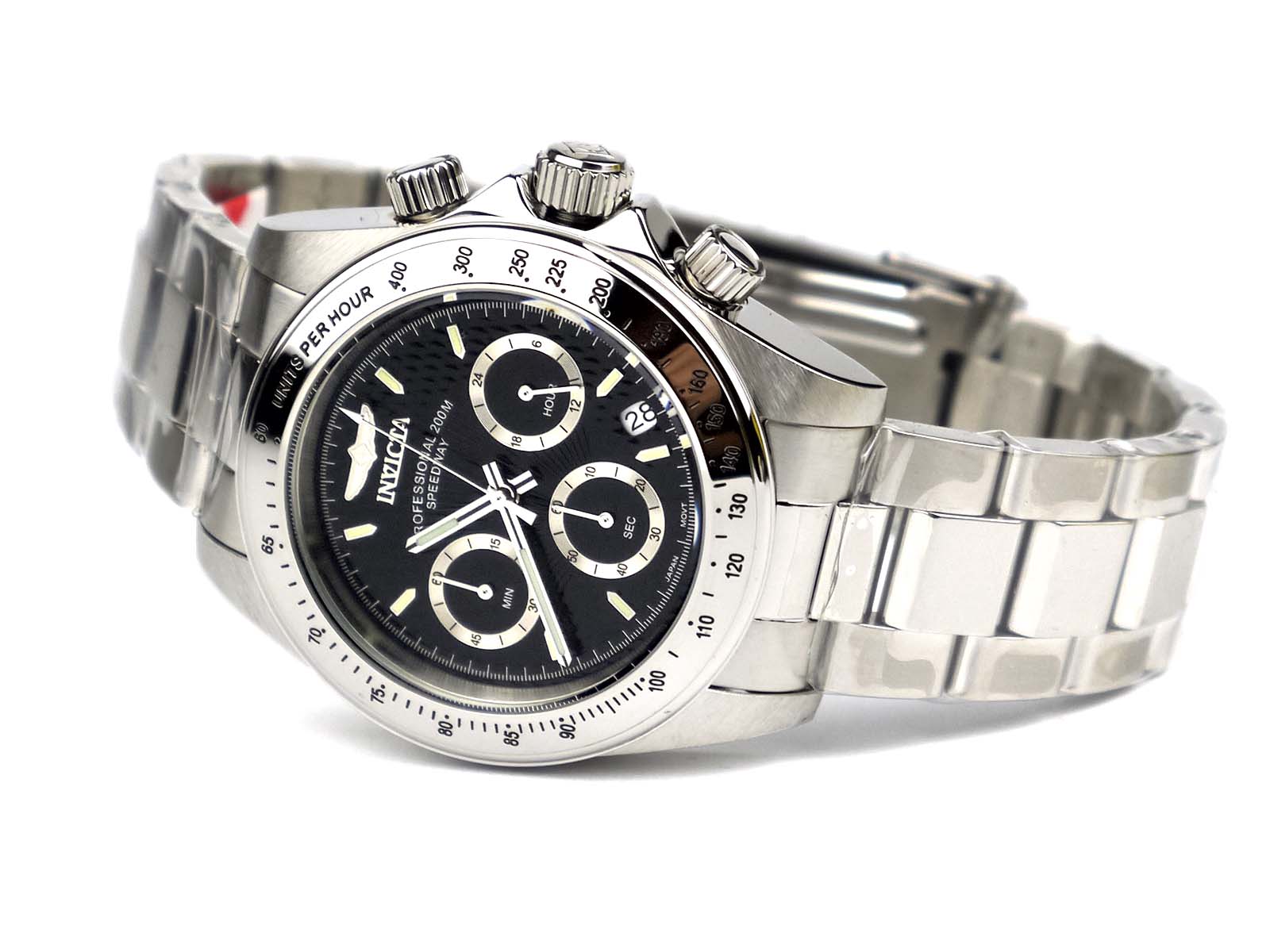 Invicta Speedway Plata negro 9223 Compras Todo