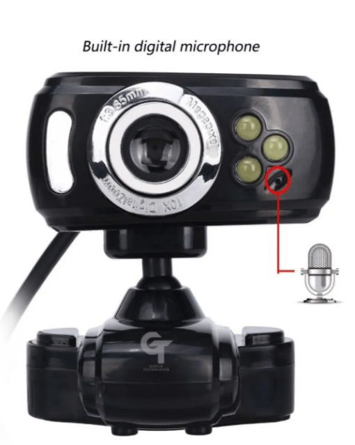 Webcam Usb Cámara Computadora Con Micrófono - Image 2