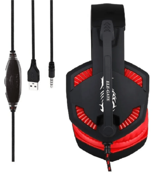 Diadema Gamer Con Micrófono y Luz Led - Image 3