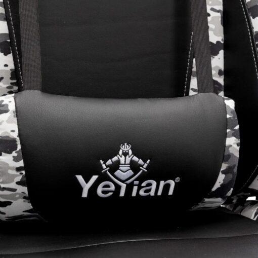 Silla YEYIAN Gaming YFRS-051820 Ryuji Snow Camo, Soporta 150KG - Image 7