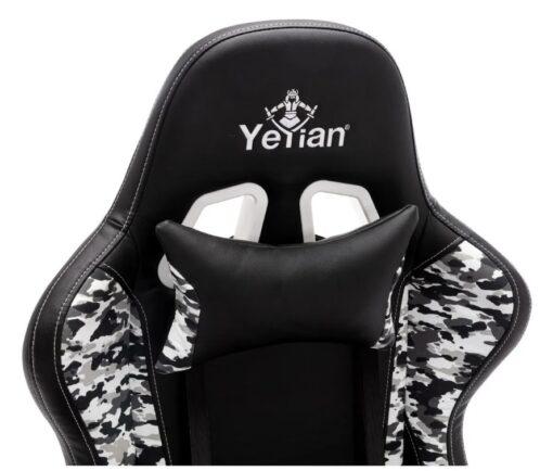 Silla YEYIAN Gaming YFRS-051820 Ryuji Snow Camo, Soporta 150KG - Image 6