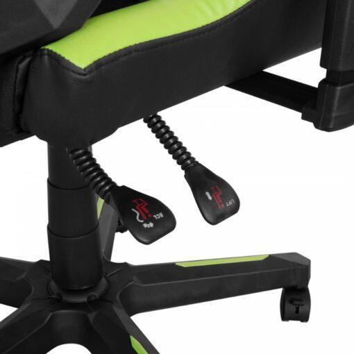 YEYIAN Silla Gamer YFC-ECFL-01-GR, Drakkar, Malla Textil, Hast150K Verde - Image 5