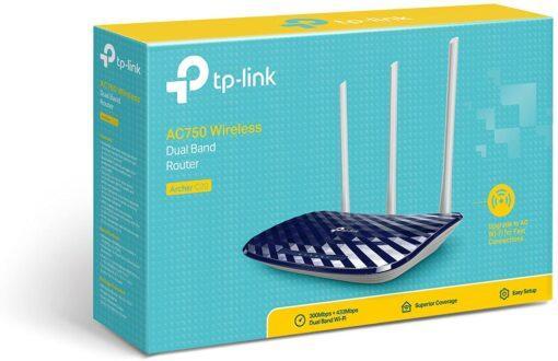 TP-LINK Archer C20 Router WiFi Archer C20 DOBLE BANDA AC750 - Image 2